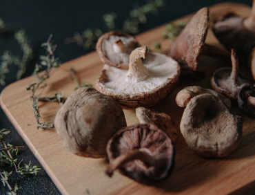 shiitaki unikalus skonis